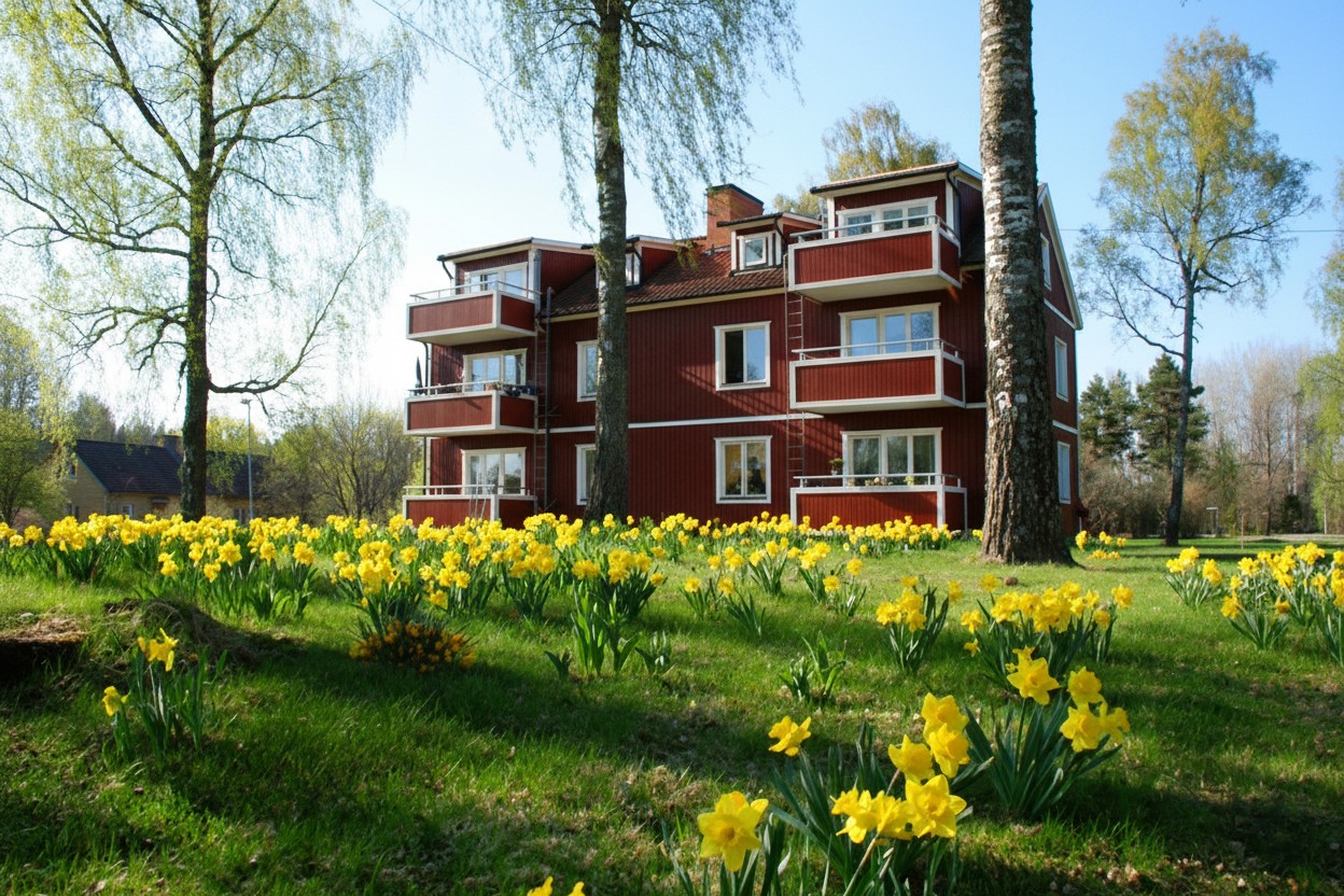 Lägenhet och boendemiljö hos AB-hem