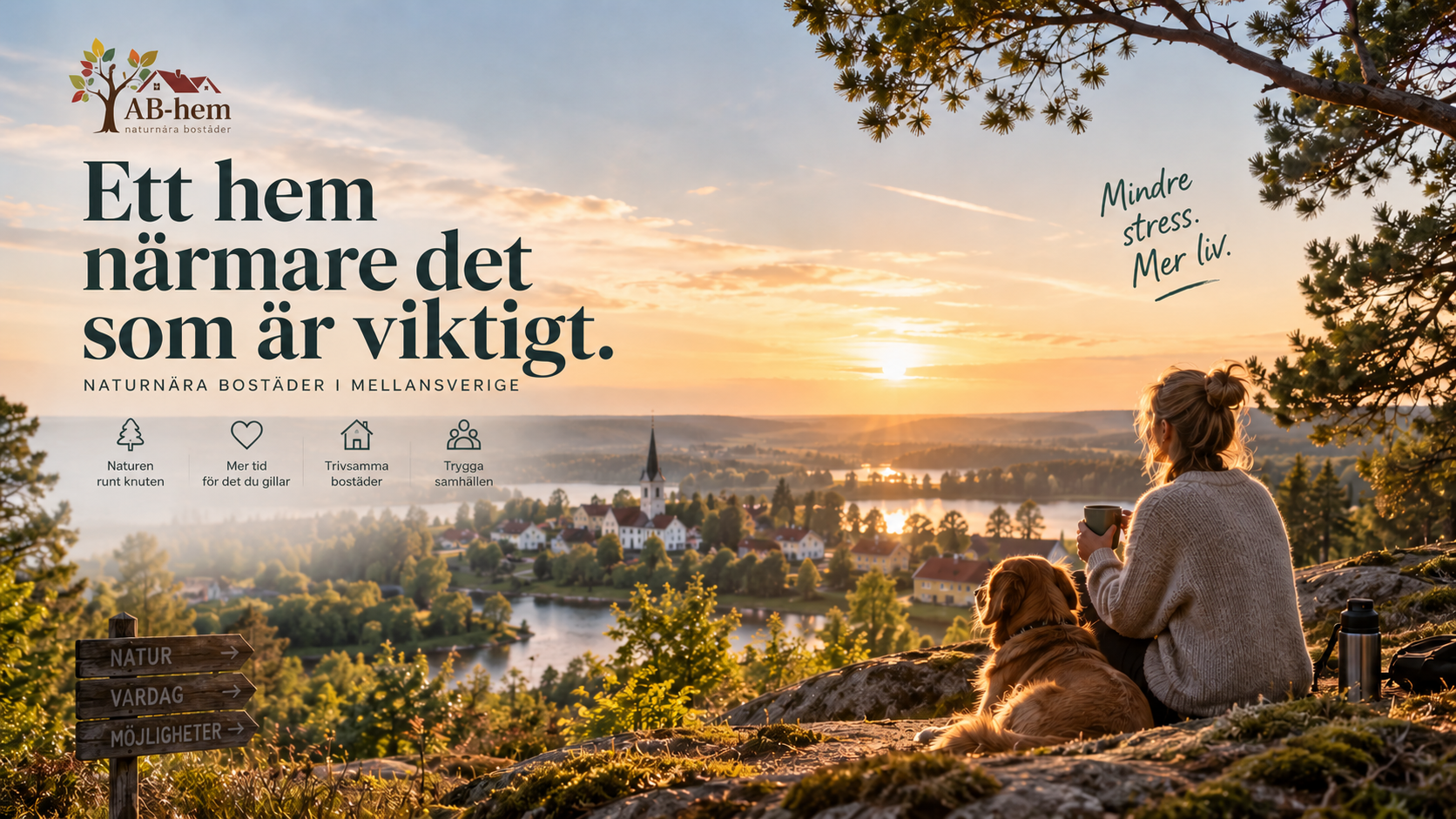 AB-Hem – Ett hem närmare det som är viktigt.